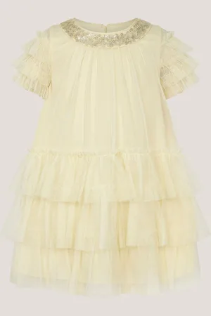 Monsoon Baby Alexandra Embellished Swing Dress7480 cm