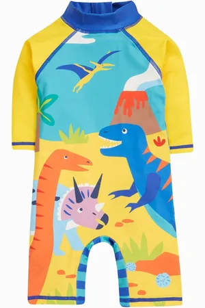 Frugi Blue Little Sun Safe Suit Swimwear98104 cm