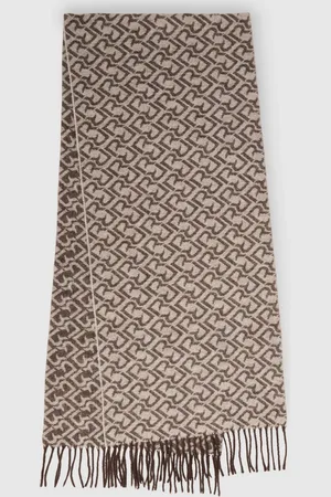 Reiss Bowen Logo Jacquard Scarf With WoolJeden