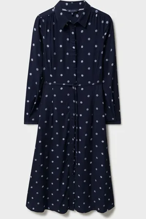 J.Crew Company Blue Olivia Printed Shirt Dress36