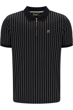 Fila Patton Jacquard Stripe 100% Cotton Polo ShirtS