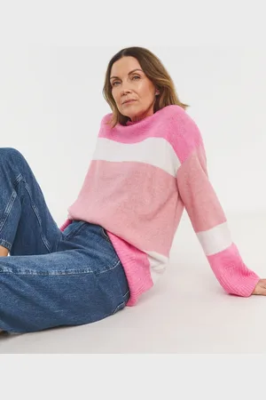 JD Williams Sponge Colour Block Knitted Tunic48-50