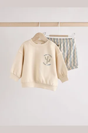 Next Baby Sweatshirt and Shorts Set6268 cm