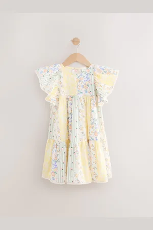 Next Printed 100% Cotton Ruffle Dress (3-16yrs)134140 cm