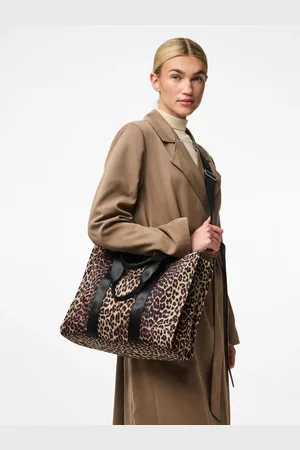 Pieces® Leopard Shopper BagJeden