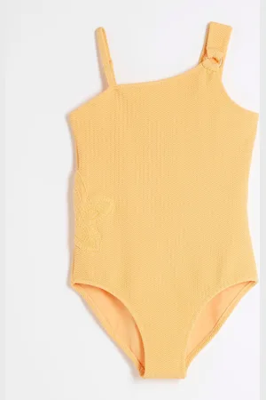 River Island Girls Crochet Side Asym Swimsuit122128 cm