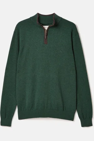 Joules Hillside Quarter Zip Knit JumperXXL