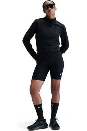 Nike Phoenix Plush Half Zip Cozy Fleece Slim Fit Long TopXL