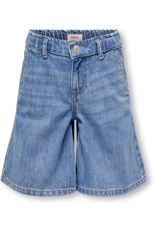 ONLY Elasitcated Waist Wide Long Bermuda Shorts122128 cm