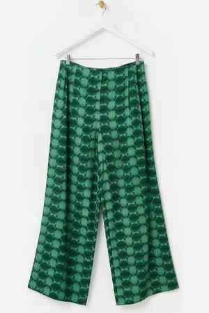 Oliver Bonas Geometric Circle Wide Leg Trousers36