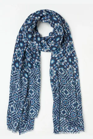 Fat Face FatFace Geometric Printed Lightweight ScarfJeden