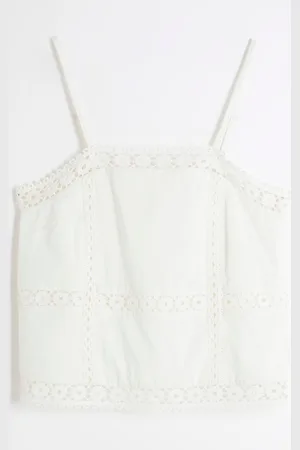 River Island Lace 100% Cotton Cami36