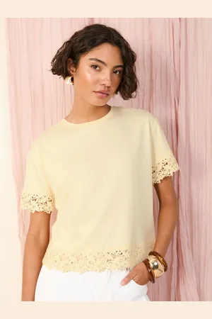 Friends Like These Lace Trim T-Shirt38