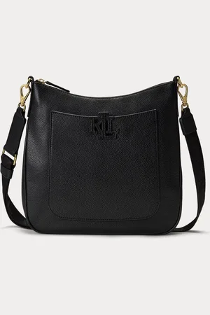 Ralph Lauren Cameryn Pebbled Leather Crossbody BagJeden