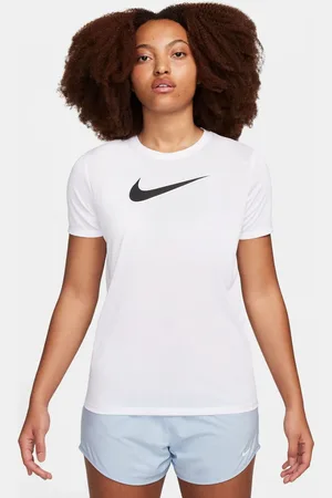 Nike Koszulka Dri-Fit Swoosh z krótkim rękawem i grafiką32-34