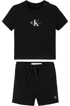 Calvin Klein Monogram Logo T-Shirt & Shorts Set6874 cm