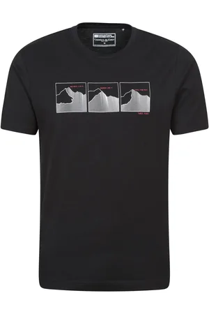 Mountain Warehouse Mens 100% Cotton UV T-Shirt 3 PeaksXL