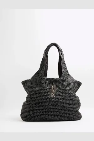 River Island Raffia Shopper BagJeden