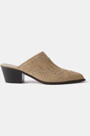 mint&berry Suede Western MulesEU 38 (UK 5)