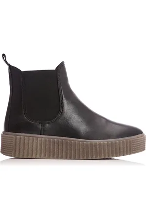 Moda In Pelle SH Illom Leather Chelsea Flexible Side Panel BootsEU 40 (UK 7)