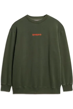 Superdry Oversized Micro Logo Graphic Crew SweatshirtXXXL
