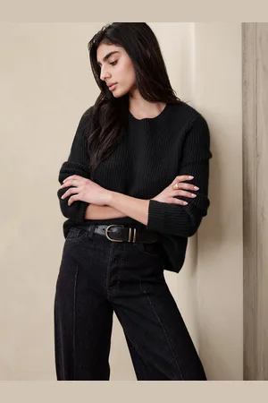 Banana Republic Lucia Cashmere Ribbed JumperM