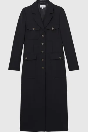 Reiss Madison Wool-Blend Single-Breasted Structured Coat32