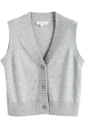 Chinti & Parker Chinti and Parker Wool Cashmere Blend V-Neck WaistcoatS