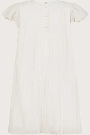 Monsoon Nellie Pleated Bridesmaid Dress10 lat (140 cm)