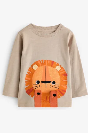 Next 100% Cotton Long Sleeve Interactive T-Shirt (3mths-7yrs)3