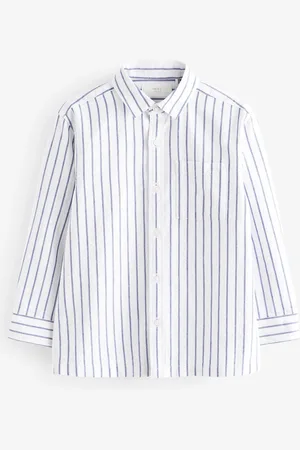 Next Relaxed Fit Long Sleeve 100% Cotton Oxford Shirt (3-16yrs)14 lat (164 cm)