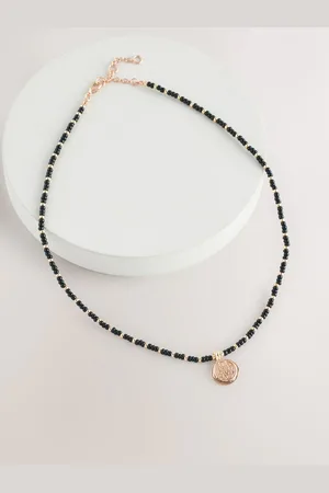 Next Beaded Coin NecklaceJeden