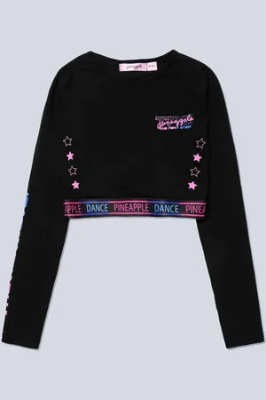 Pineapple X The Next Step Long Sleeve Crop Top9