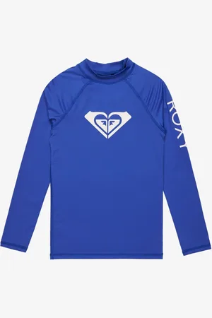 Roxy Wholehearted Long Sleeve Logo Rash Vest158164 cm