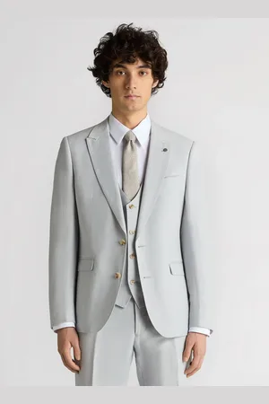 Remus Tapered Fit Linen-Blend Suit Jacket38 R