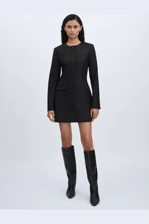 Anna Quan Tailored Button Through Mini Dress34