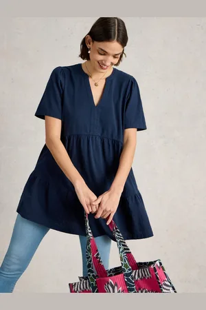 White Stuff Maria Mix 100% Organic Cotton Tunic42
