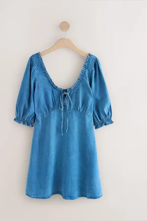 Next Lightweight Lyocell Mini Summer Dress40tall