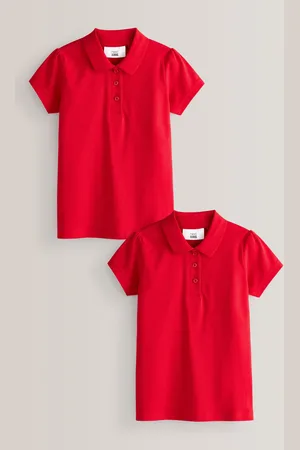 Next 100% Cotton Short Sleeve Polo Shirts 2 Pack (3-16yrs)12 lat (152 cm)