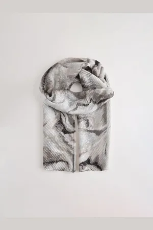 Next Marble Plisse Lightweight ScarfJeden