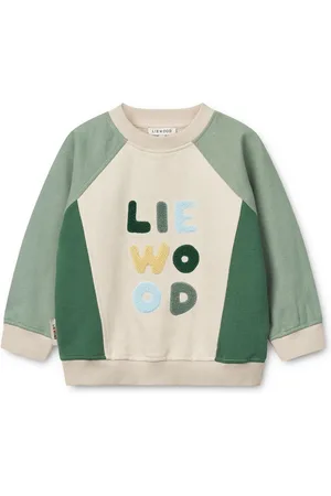 Liewood Green 100% Organic Cotton Aude Placement Sweatshirt6 lat (116 cm)