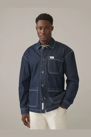 Next Denim 100% Cotton Chore Shacket OvershirtXL