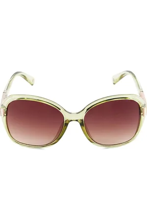 Dune Print Gernada Etched Metal Temple SunglassesJeden
