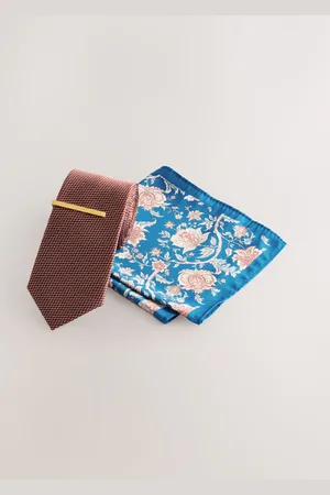 Next Tie With Pocket Square And Tie Clip SetJeden