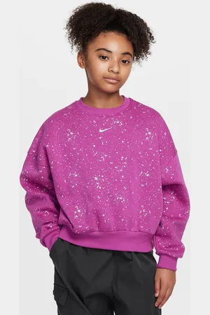 Nike Club Fleece Shine Boxy Crew Sweatshirt12