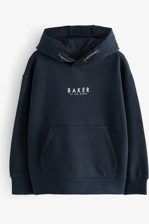 Ted Baker Bluza z kapturem zakładana przez głowę w 100% z bawełny104110 cm