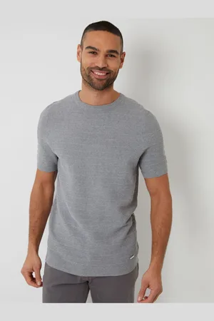 Threadbare Textured Knitted T-ShirtL