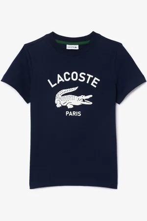 Lacoste Cream Signature Print T-Shirt4 lat (104 cm)