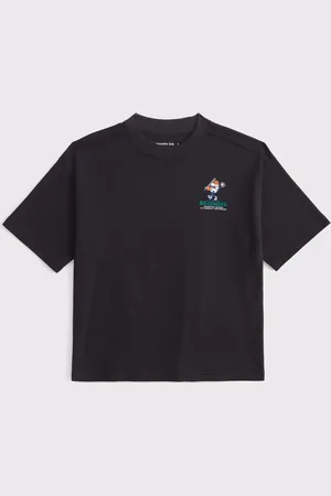 Abercrombie & Fitch Fun Cartoon Back Graphic T-Shirt122128 cm
