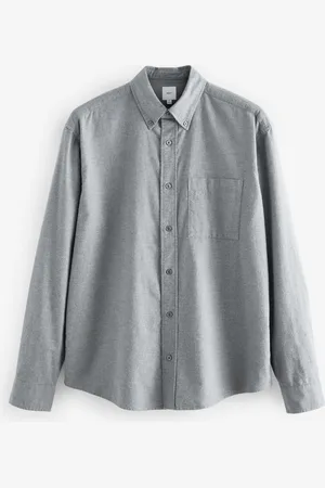 Next Brushed 100% Cotton Oxford Long Sleeve ShirtL